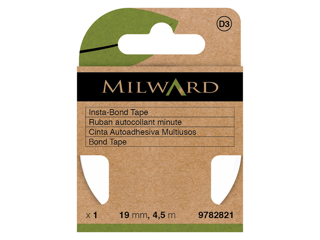 Milward Multi-Purpose Self-Adhesive Tape - 19 mm x 4.5 m