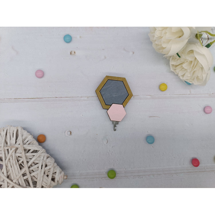 Enhebrador de Agujas Hexagonal Rosa KF070/2 de Wizardi