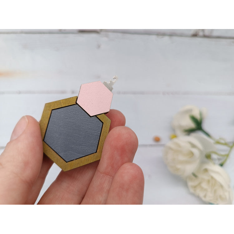 Enhebrador de Agujas Hexagonal Rosa KF070/2 de Wizardi