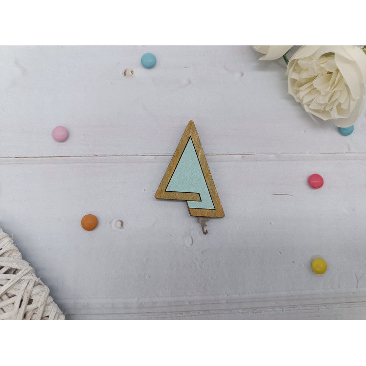 Wizardi KF070/3 Turquoise Triangular Needle Threader