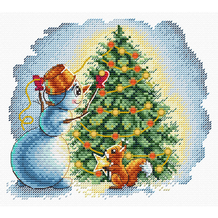 MP Studia SM-1254 Decorating the Christmas Tree