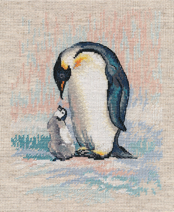 Kreuzstichset „Pinguine“ 1606 Oven