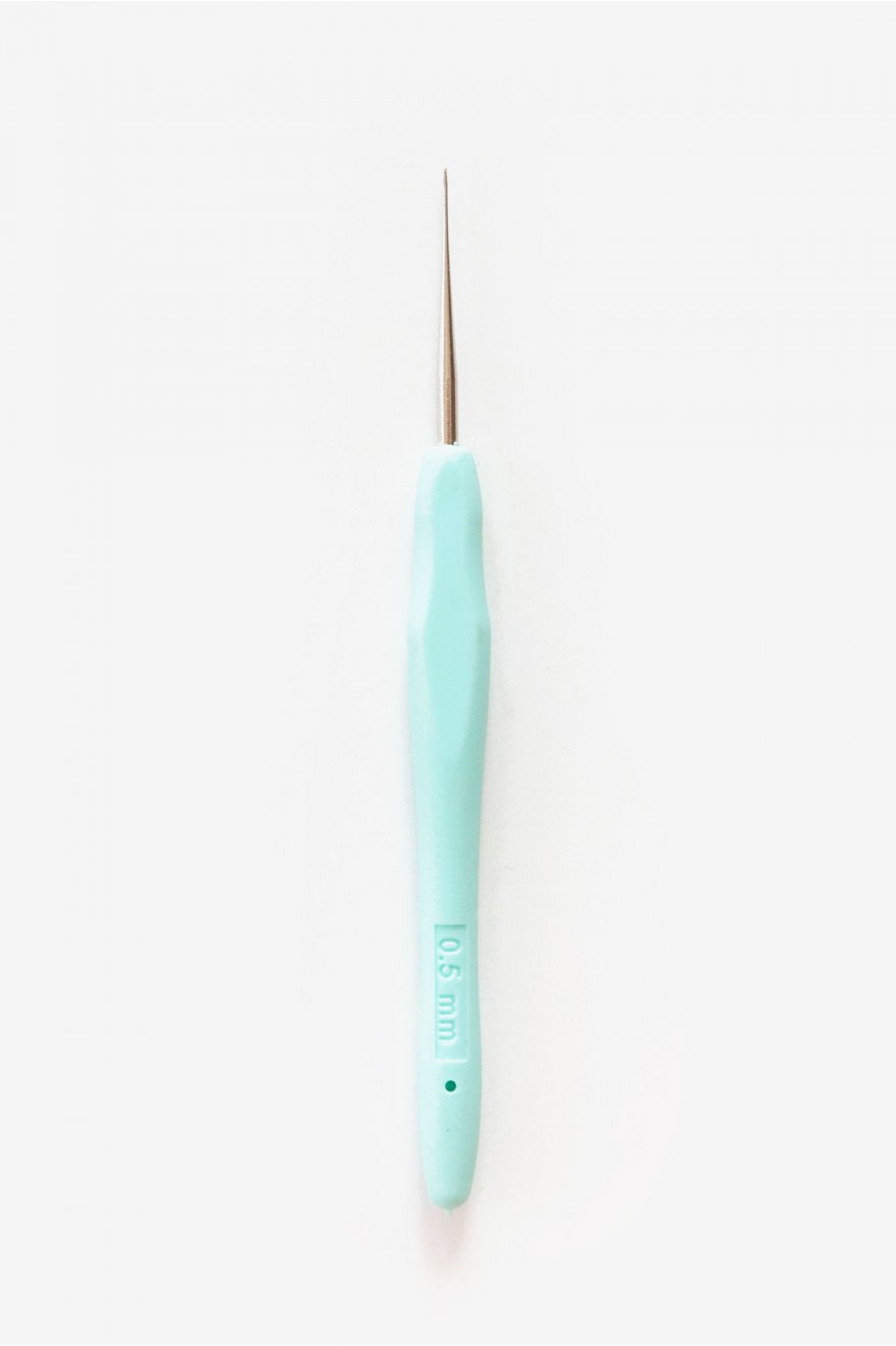DMC Crochet Hook - Aluminum Crochet Hooks with Ergonomic Handle for High Quality Knitting