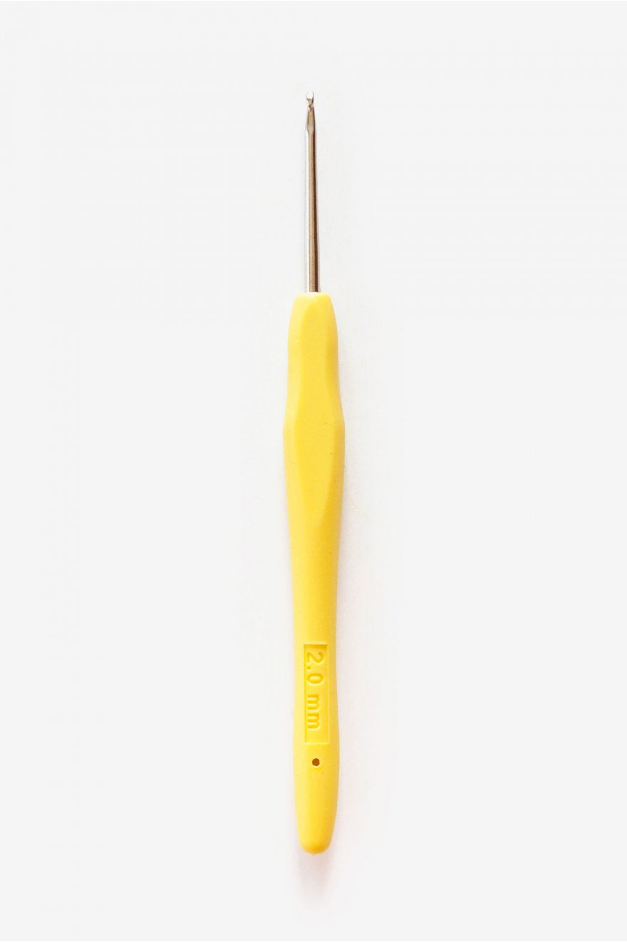 DMC Crochet Hook - Aluminum Crochet Hooks with Ergonomic Handle for High Quality Knitting