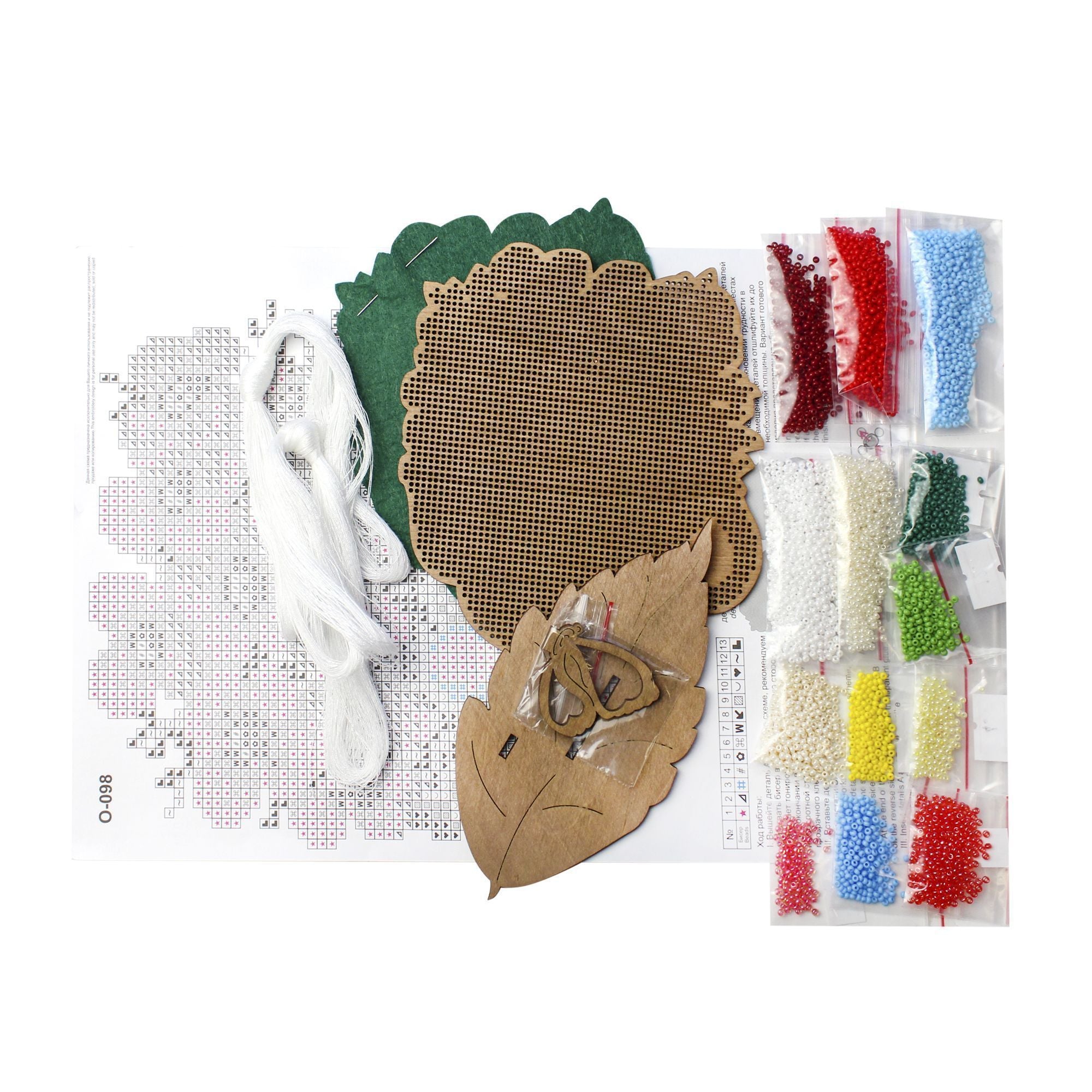 Kit con Abalorios "Composición Inusual" - SO-098 de MP Studia