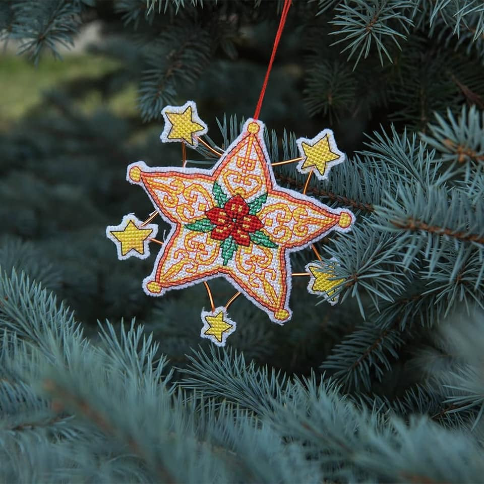 Weihnachtsspielzeug - Т- 07 Charivna Mit - Kreuzstichset