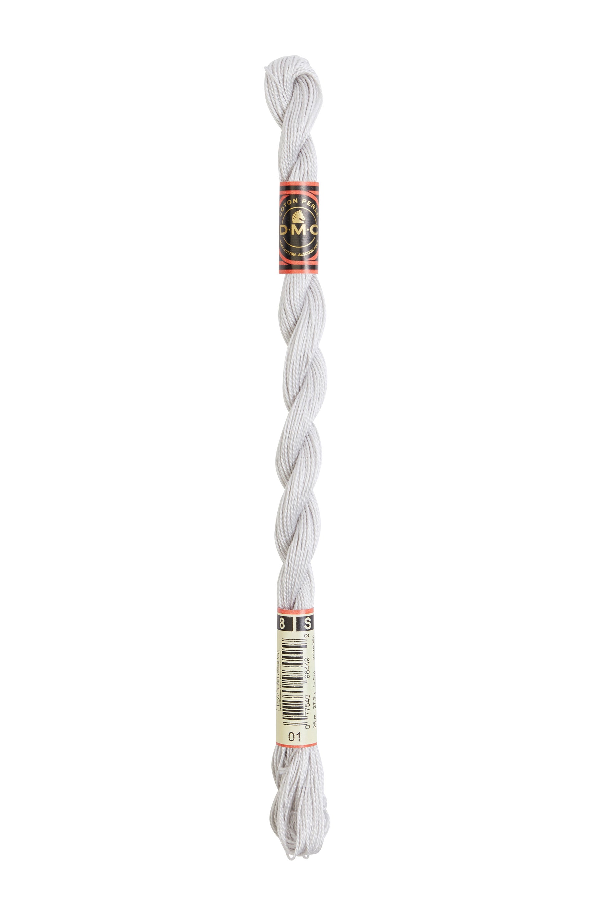 01 Strang PERLÉ SMALL DMC COTTON, Stärke: 8 x 25 m, für Hardanger-Stickerei
