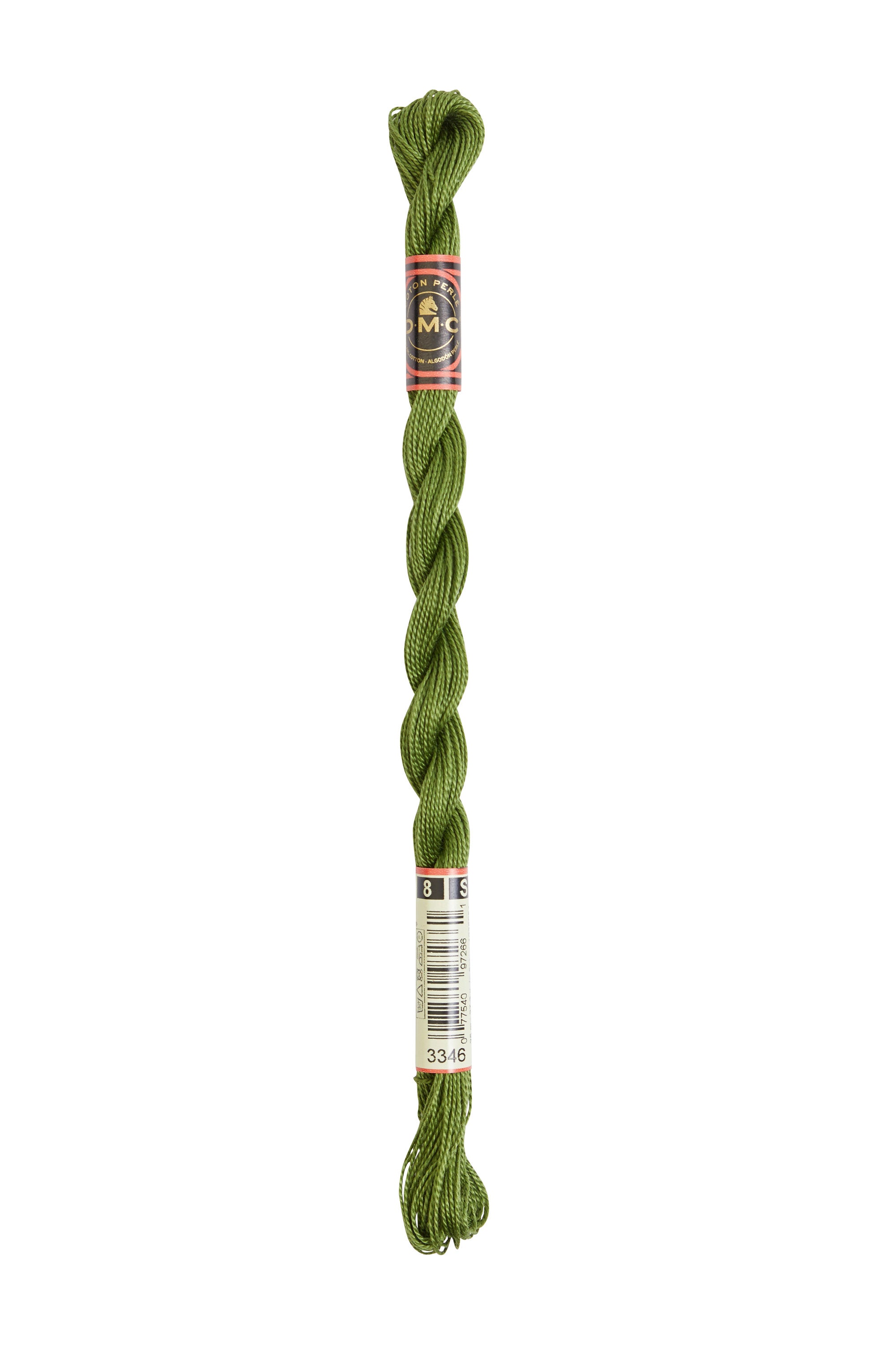 3346 Strang PERLÉ SMALL DMC COTTON, Stärke: 8, 25 m, für Hardanger-Stickerei