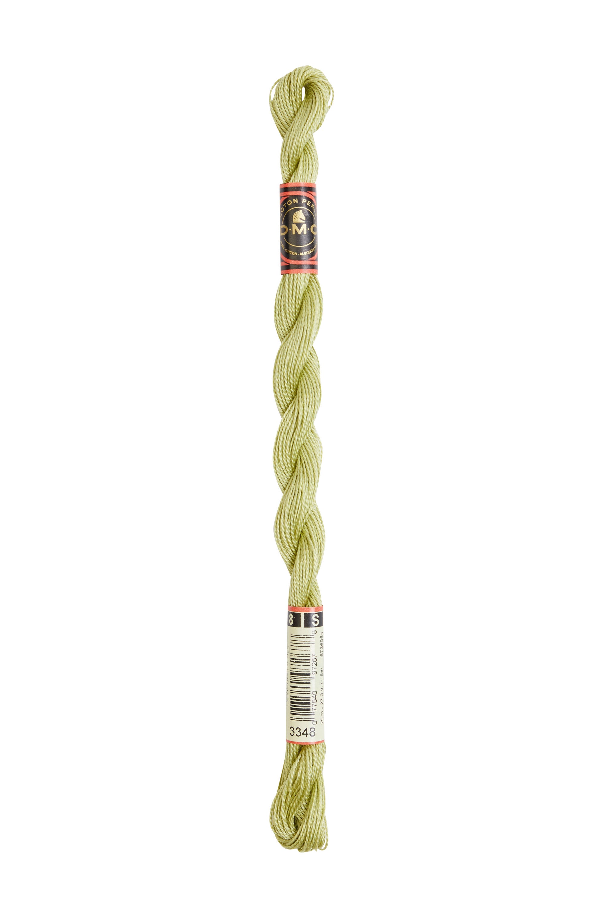 3348 Knäuel PERLÉ SMALL DMC COTTON, Stärke: 8, 25 m, für Hardanger-Stickerei