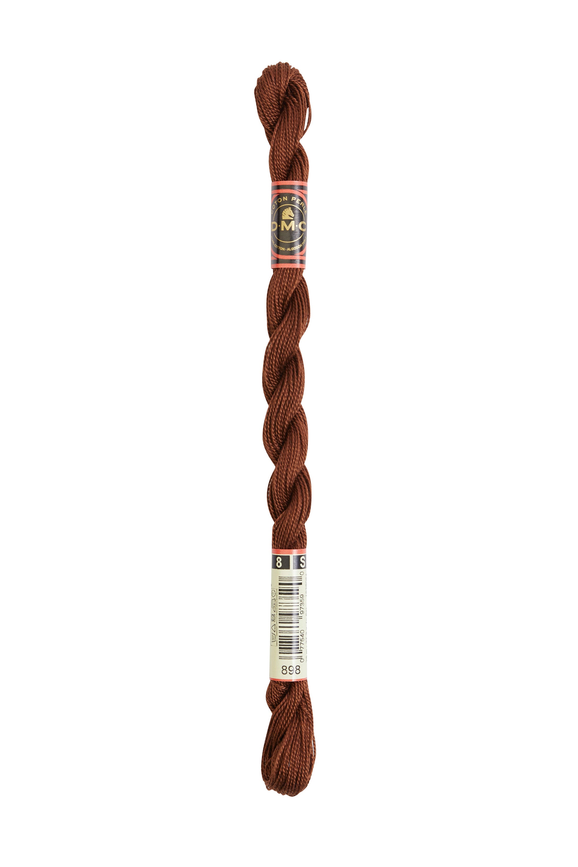 898 Knäuel PERLÉ SMALL DMC COTTON, Stärke: 8 x 25 m, für Hardanger-Stickerei