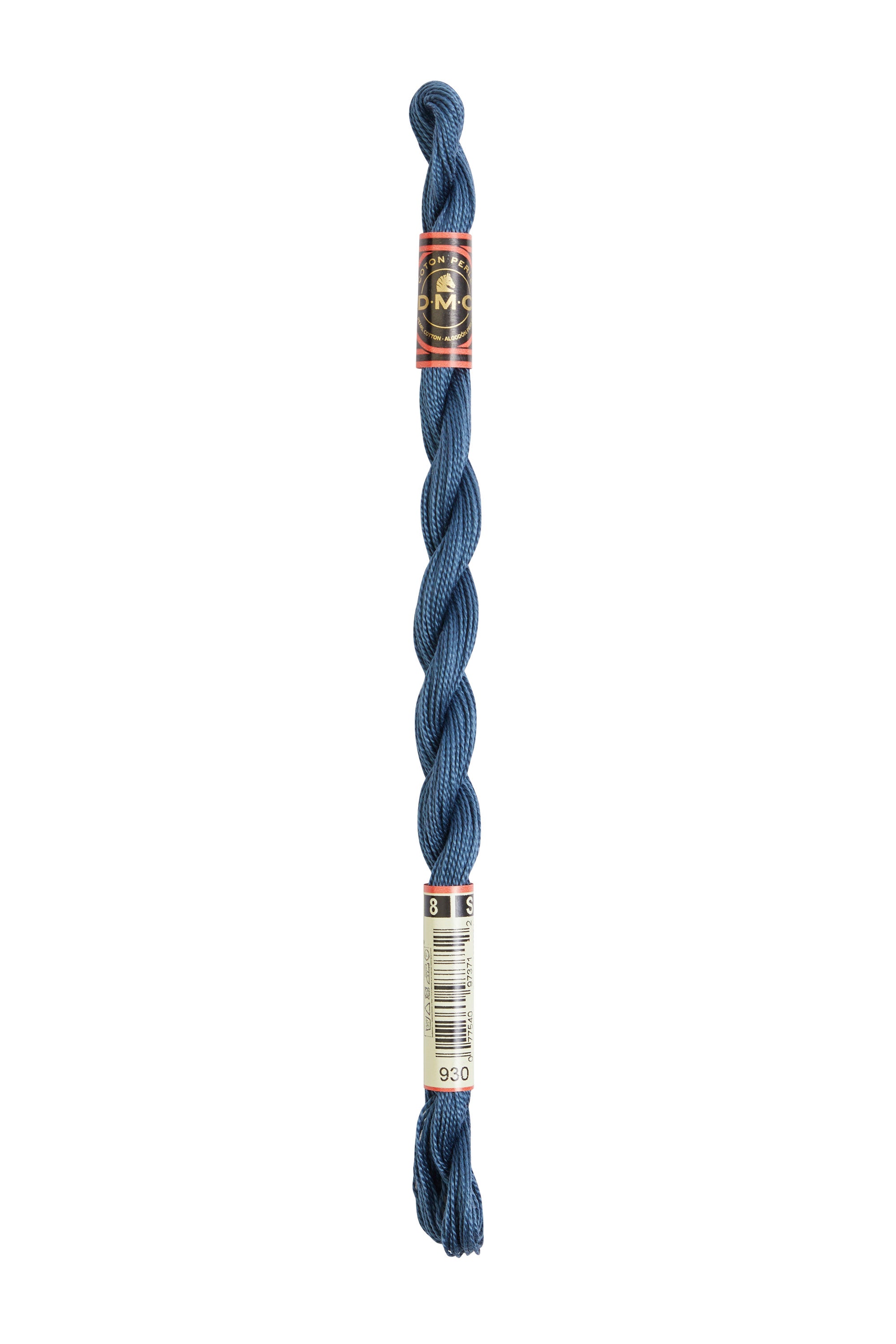 930 Knäuel PERLÉ SMALL DMC COTTON, Stärke: 8 x 25 m, für Hardanger-Stickerei
