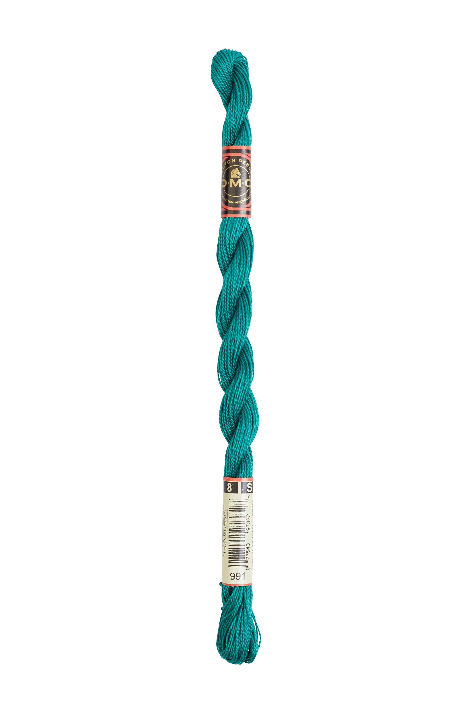 991 Strang PERLÉ SMALL DMC COTTON, Stärke: 8 x 25 m, für Hardanger-Stickerei