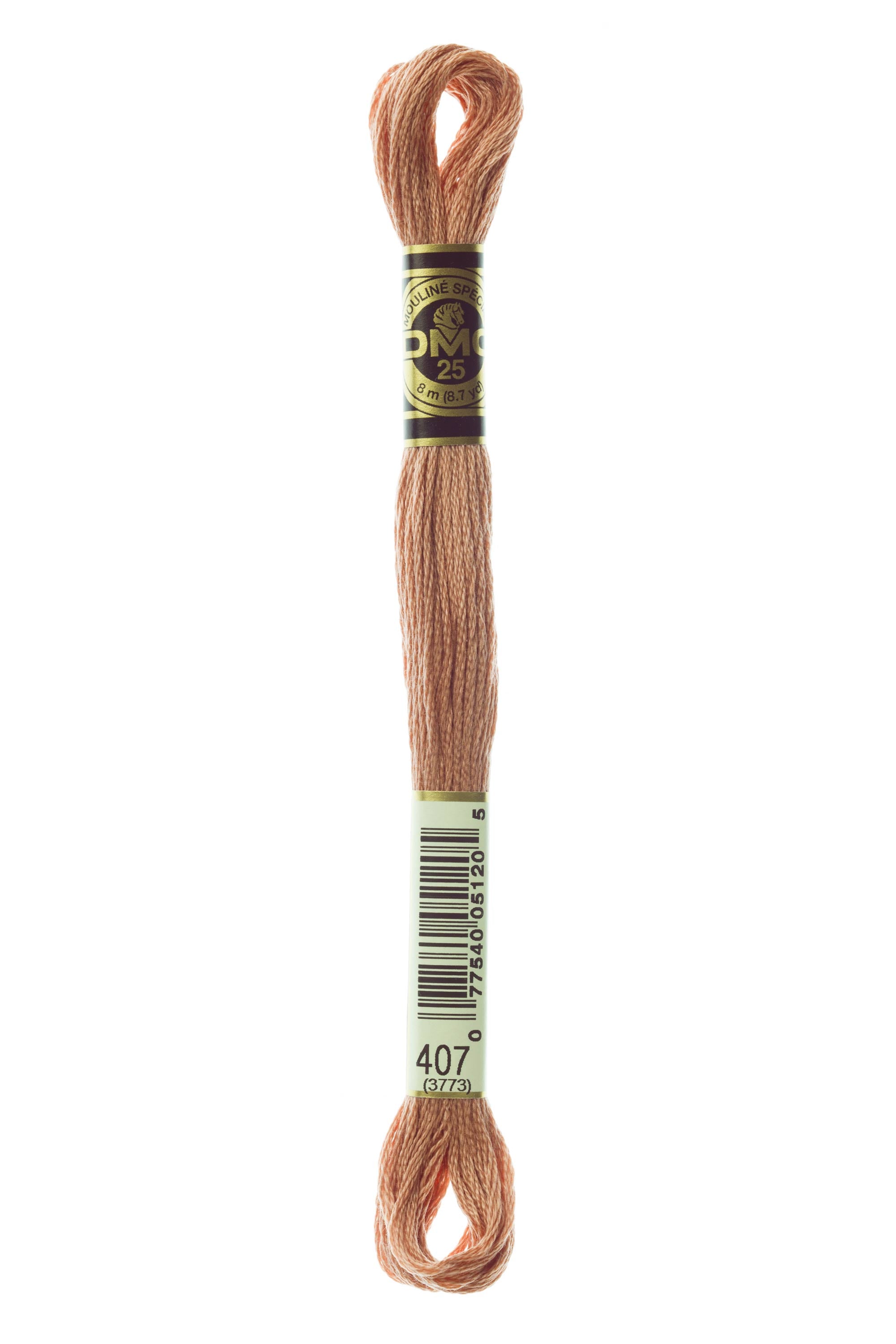 407 Embroidery thread DMC Mouliné Spécial 117MC 8 meters