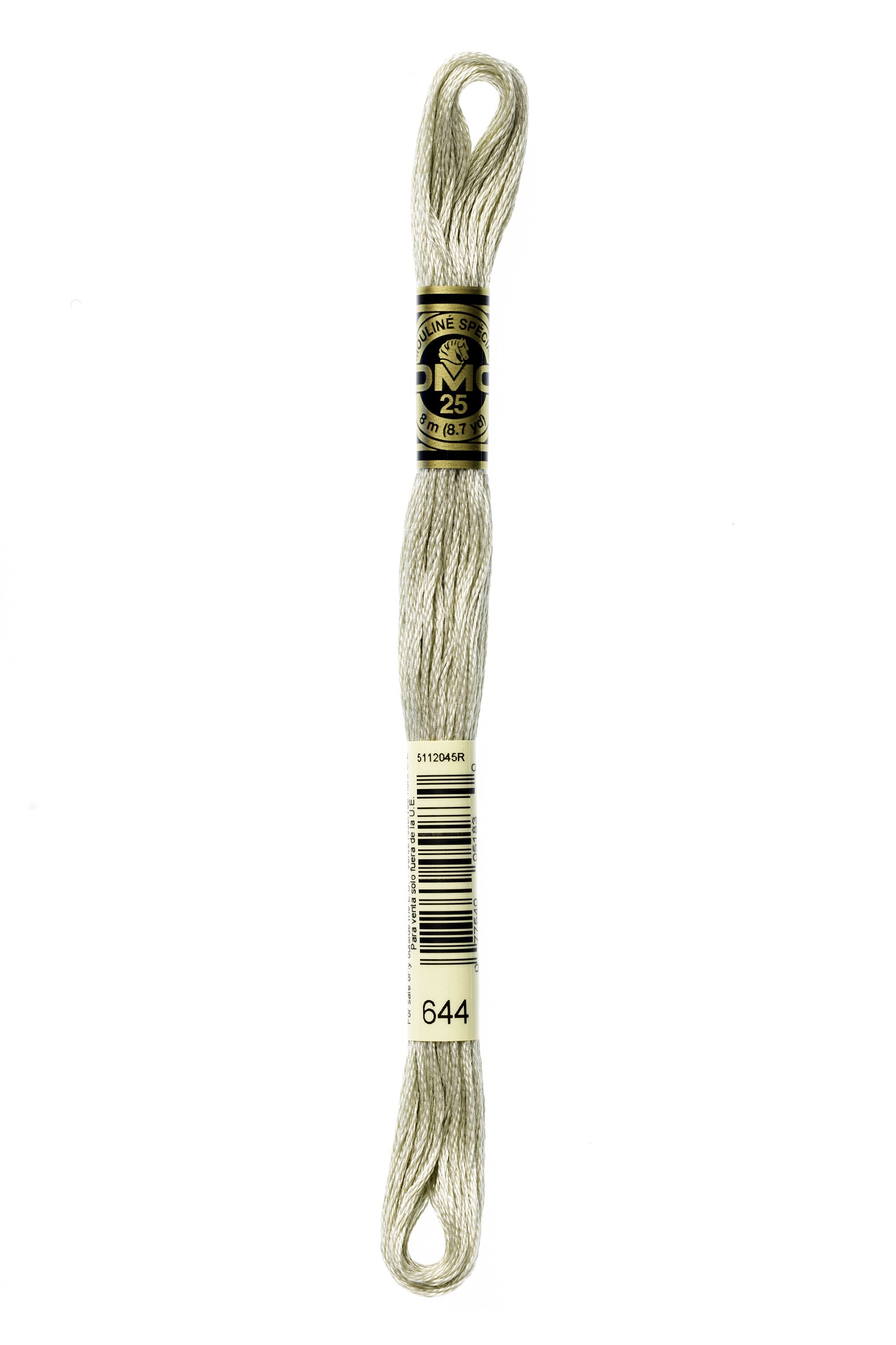 644 Embroidery thread DMC Mouliné Spécial 117MC 8 meters