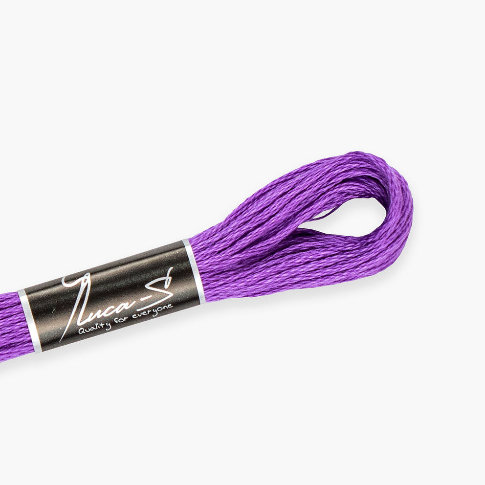 124 Hilos Mouliné para Bordar Luca-S