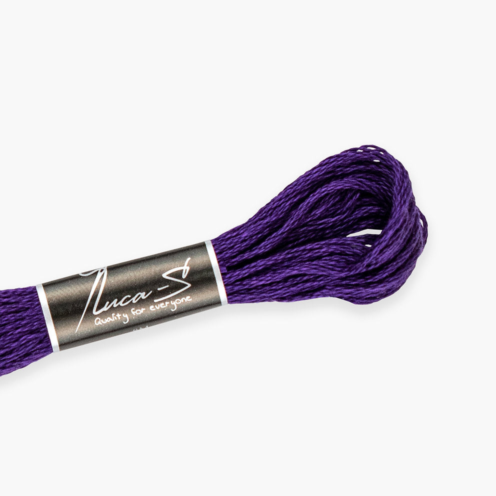 132 Hilos Mouliné para Bordar Luca-S