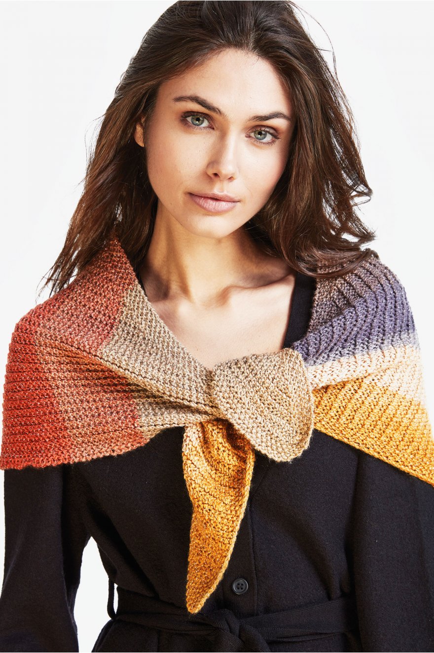 DMC Révélation Glitter - Multicolor wool with a touch of glitter