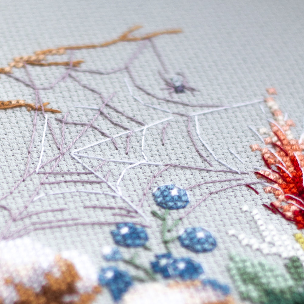 Mohn und Baumwolle. Magic Needle Kreuzstichset 210-301