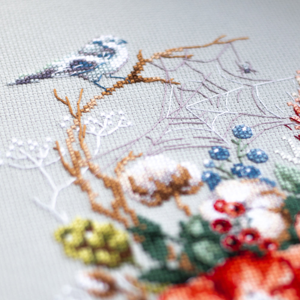 Mohn und Baumwolle. Magic Needle Kreuzstichset 210-301
