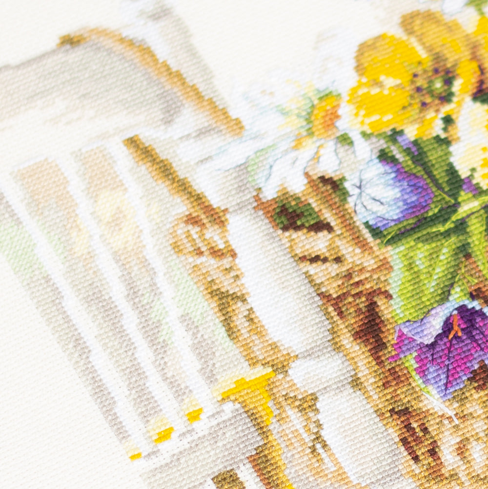 Magic Needle Cross Stitch Kit - Summer Basket, 210-502