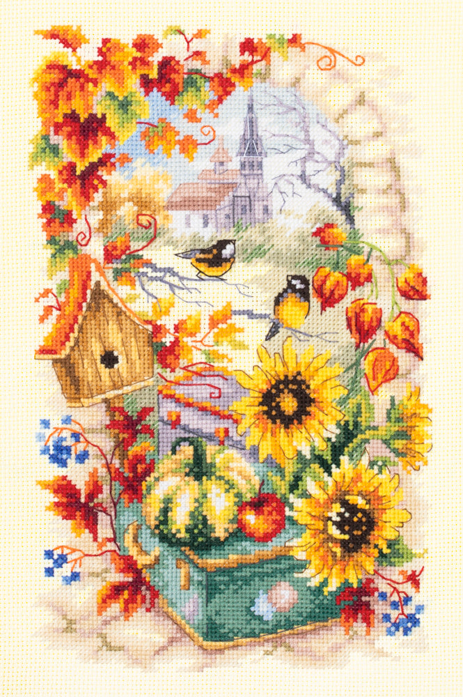 250-734 Herbstgeschichte. Magic Needle Kreuzstichset