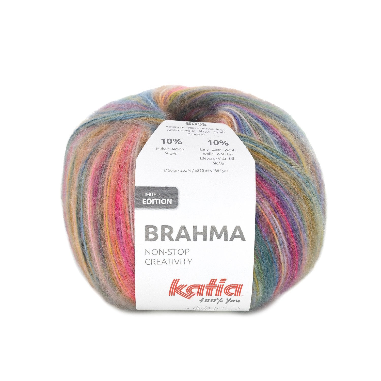 Katia Brahma: Colores alegres y versatilidad en cada puntada