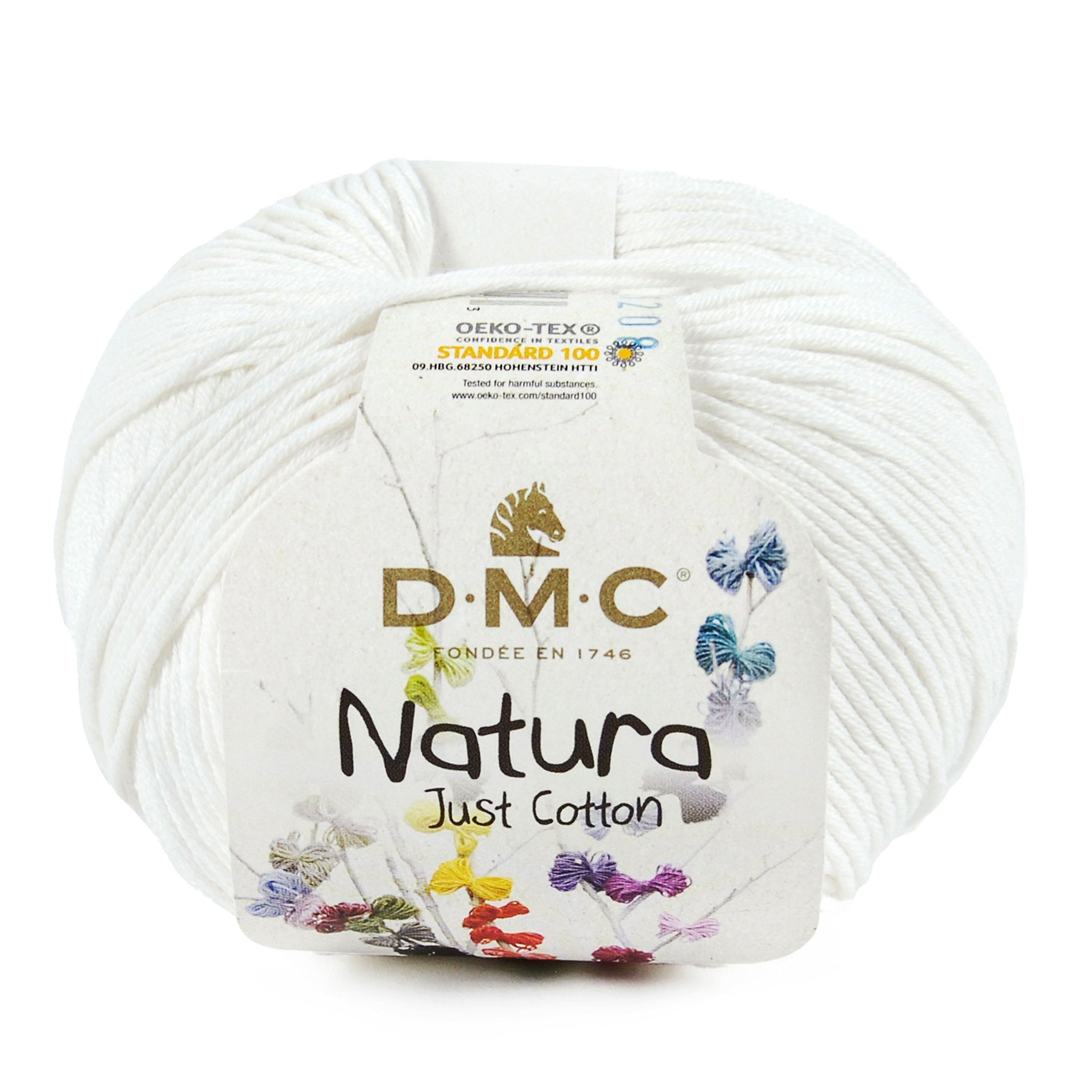 DMC Natura Just Cotton - Threads for Knitting and Crochet 100% Cotton