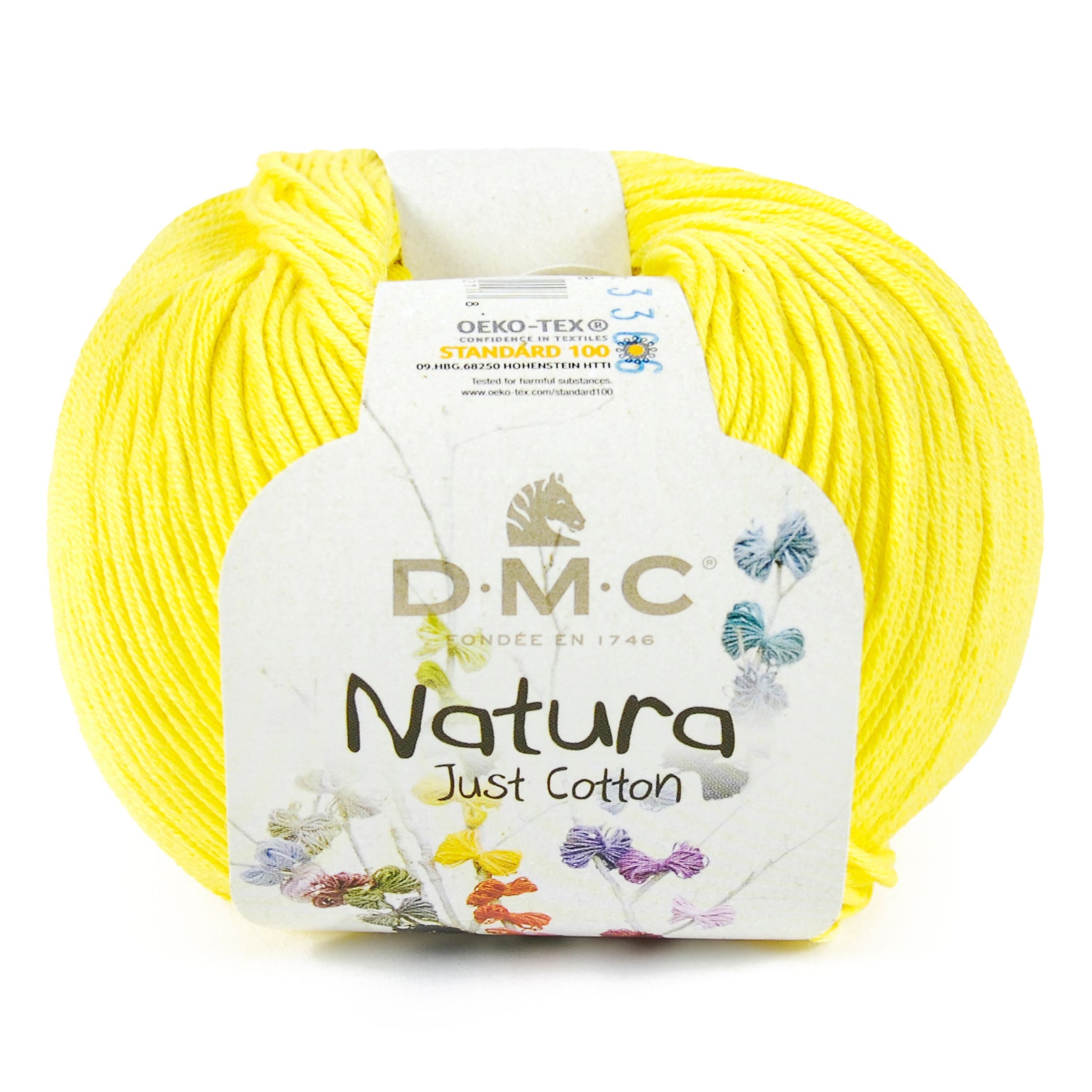 DMC Natura Just Cotton - Threads for Knitting and Crochet 100% Cotton
