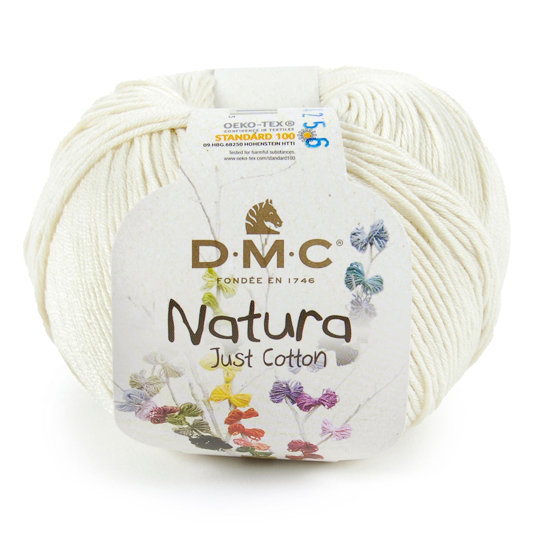 DMC Natura Just Cotton - Threads for Knitting and Crochet 100% Cotton