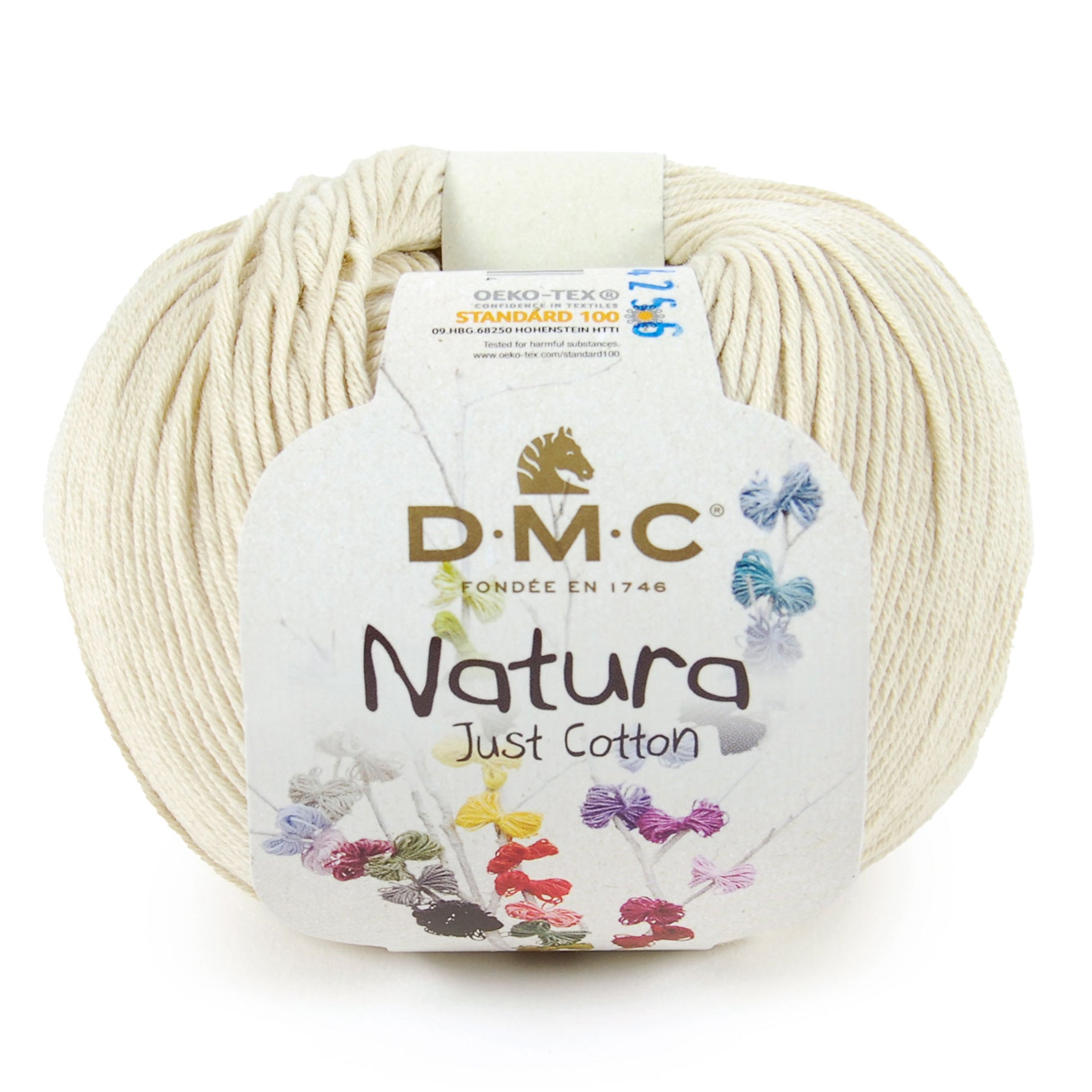 DMC Natura Just Cotton - Threads for Knitting and Crochet 100% Cotton