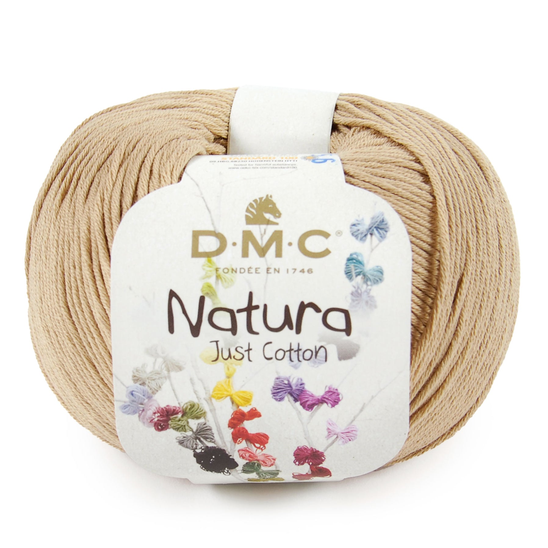 DMC Natura Just Cotton - Threads for Knitting and Crochet 100% Cotton