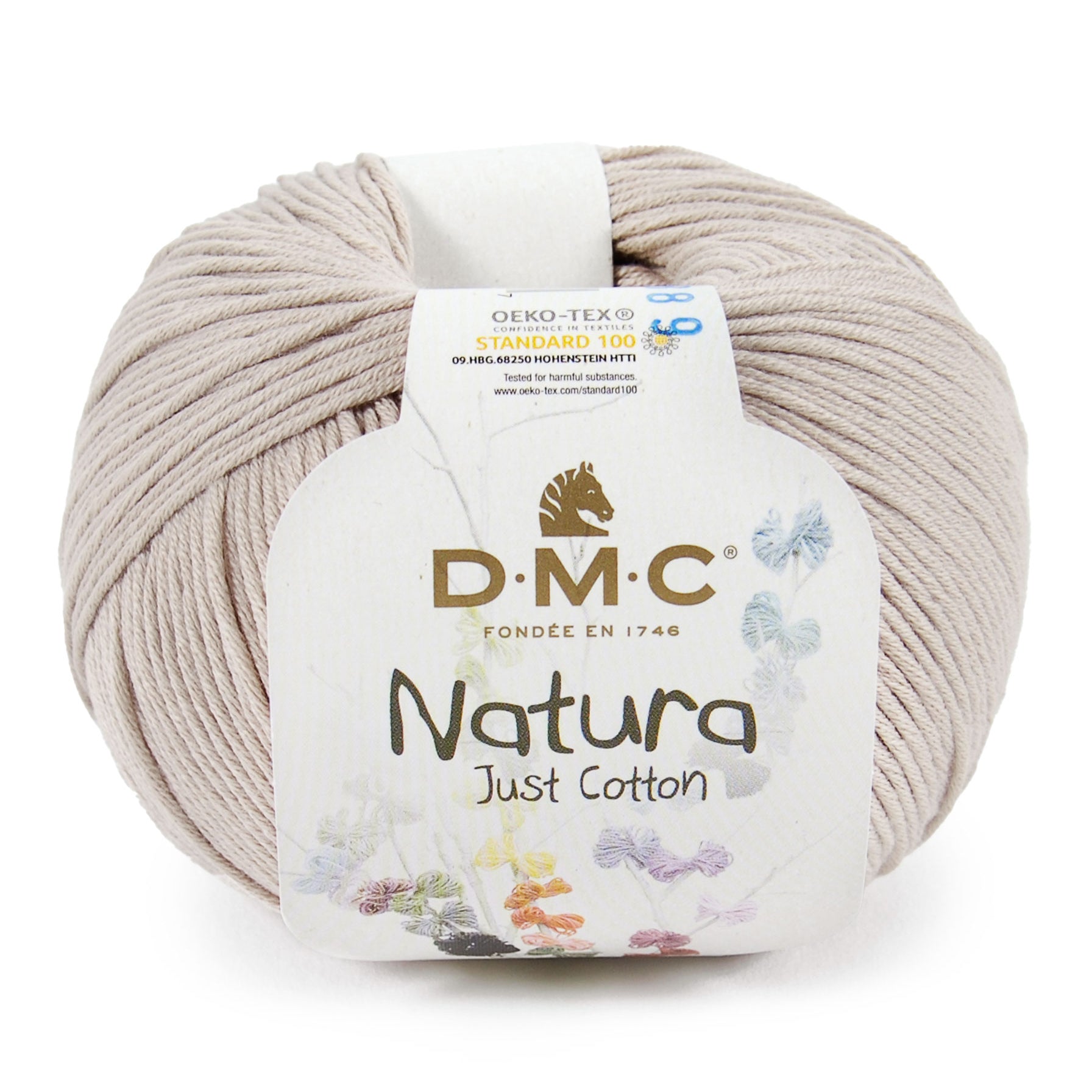 DMC Natura Just Cotton - Threads for Knitting and Crochet 100% Cotton
