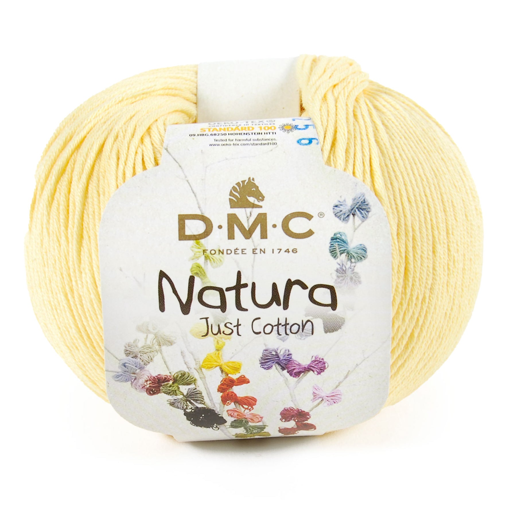 DMC Natura Just Cotton - Threads for Knitting and Crochet 100% Cotton