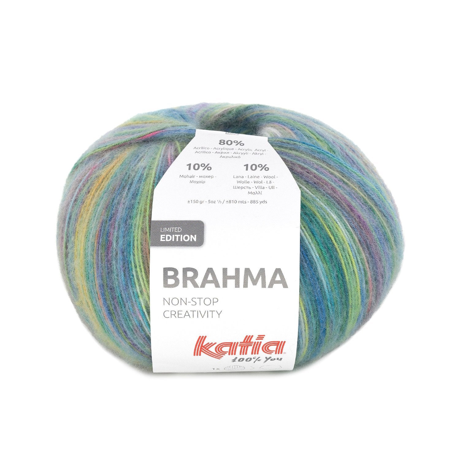 Katia Brahma: Fröhliche Farben und Vielseitigkeit in jedem Stich