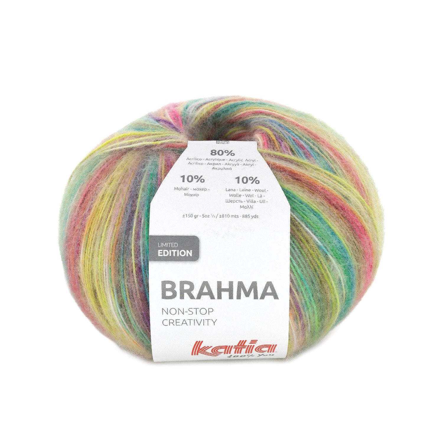 Katia Brahma: Fröhliche Farben und Vielseitigkeit in jedem Stich
