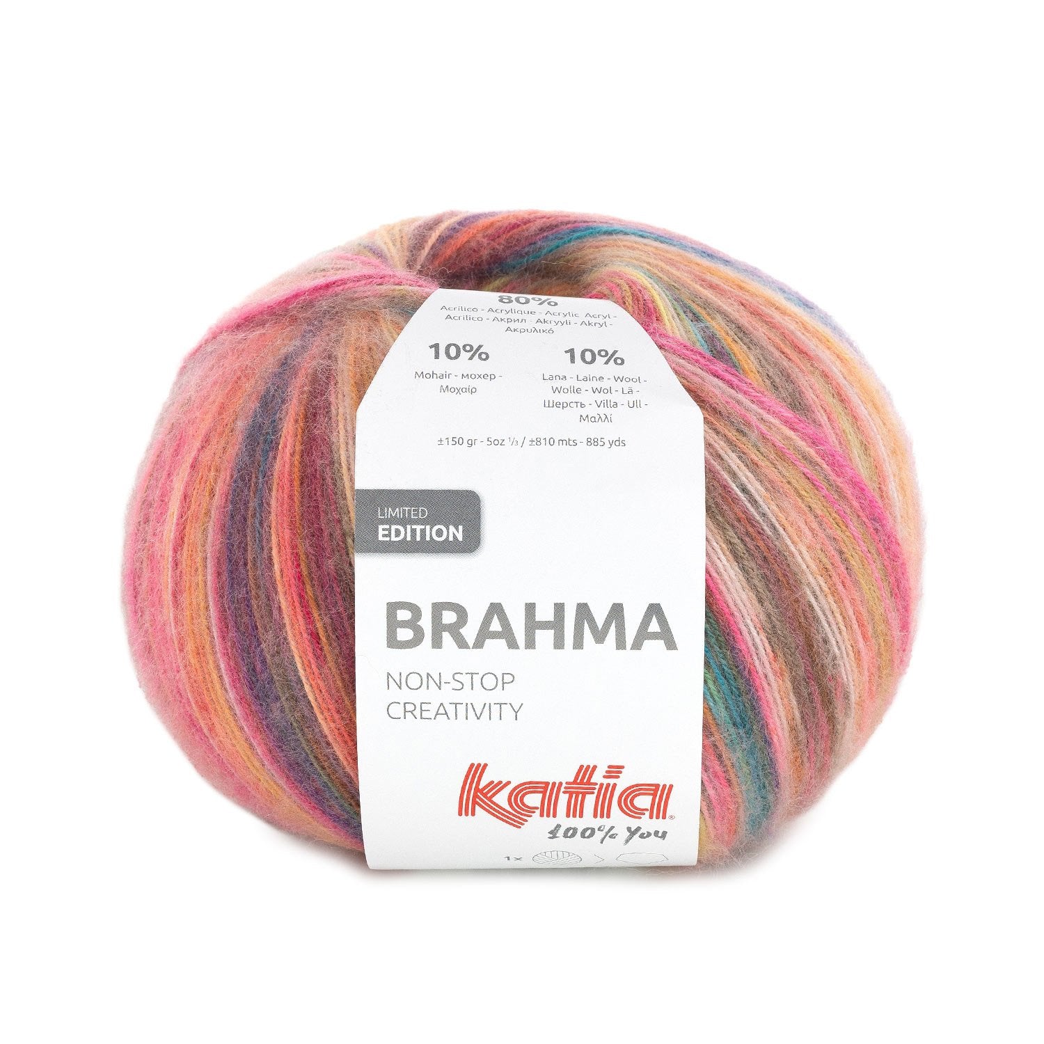 Katia Brahma: Fröhliche Farben und Vielseitigkeit in jedem Stich