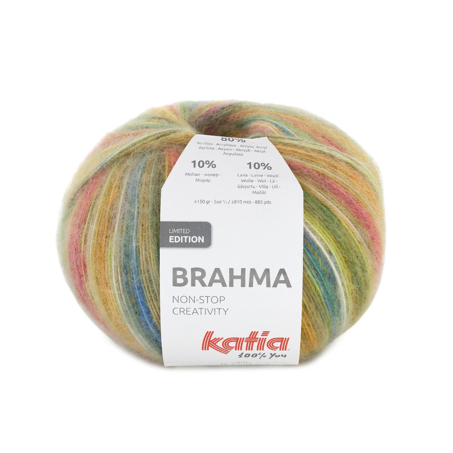 Katia Brahma: Fröhliche Farben und Vielseitigkeit in jedem Stich