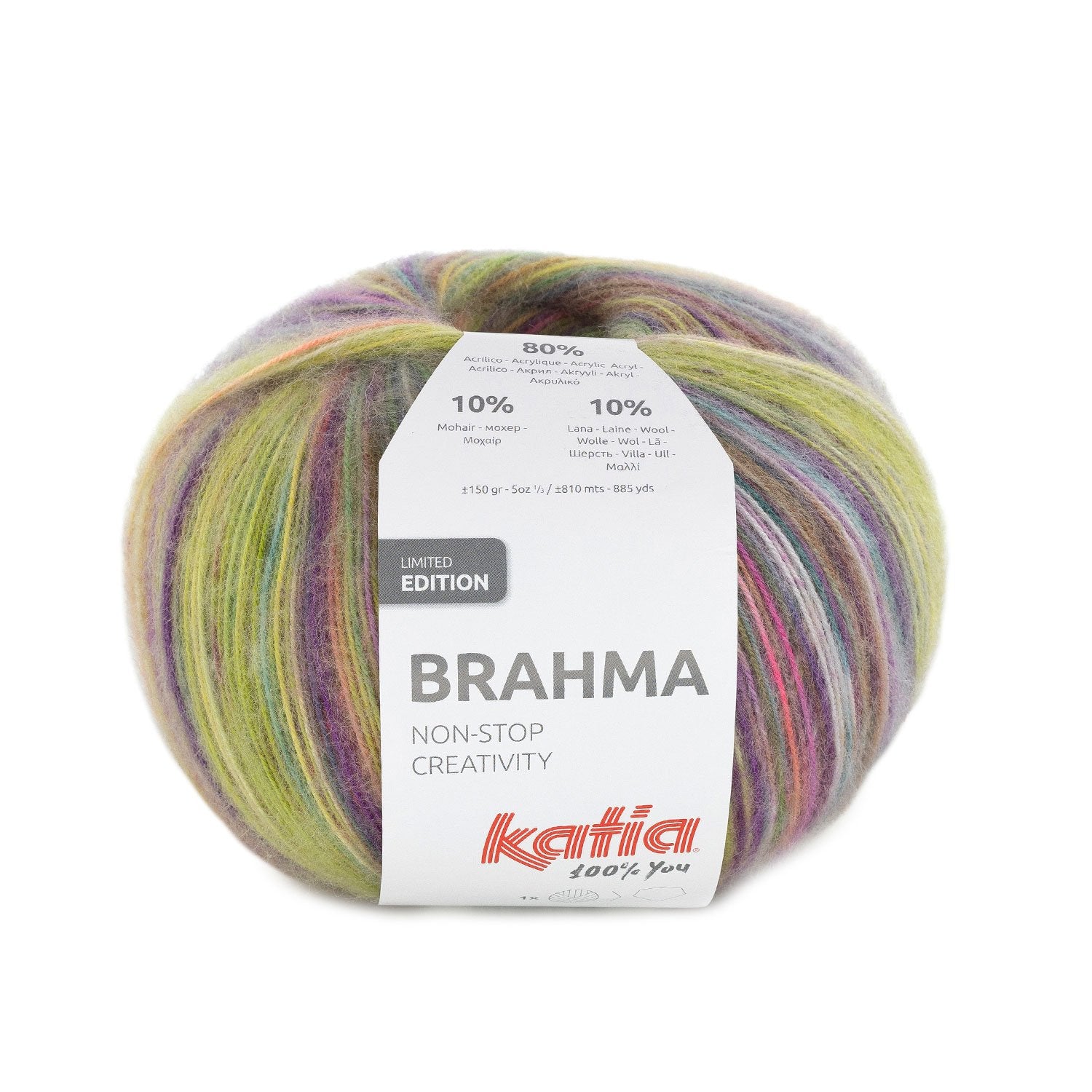 Katia Brahma: Fröhliche Farben und Vielseitigkeit in jedem Stich
