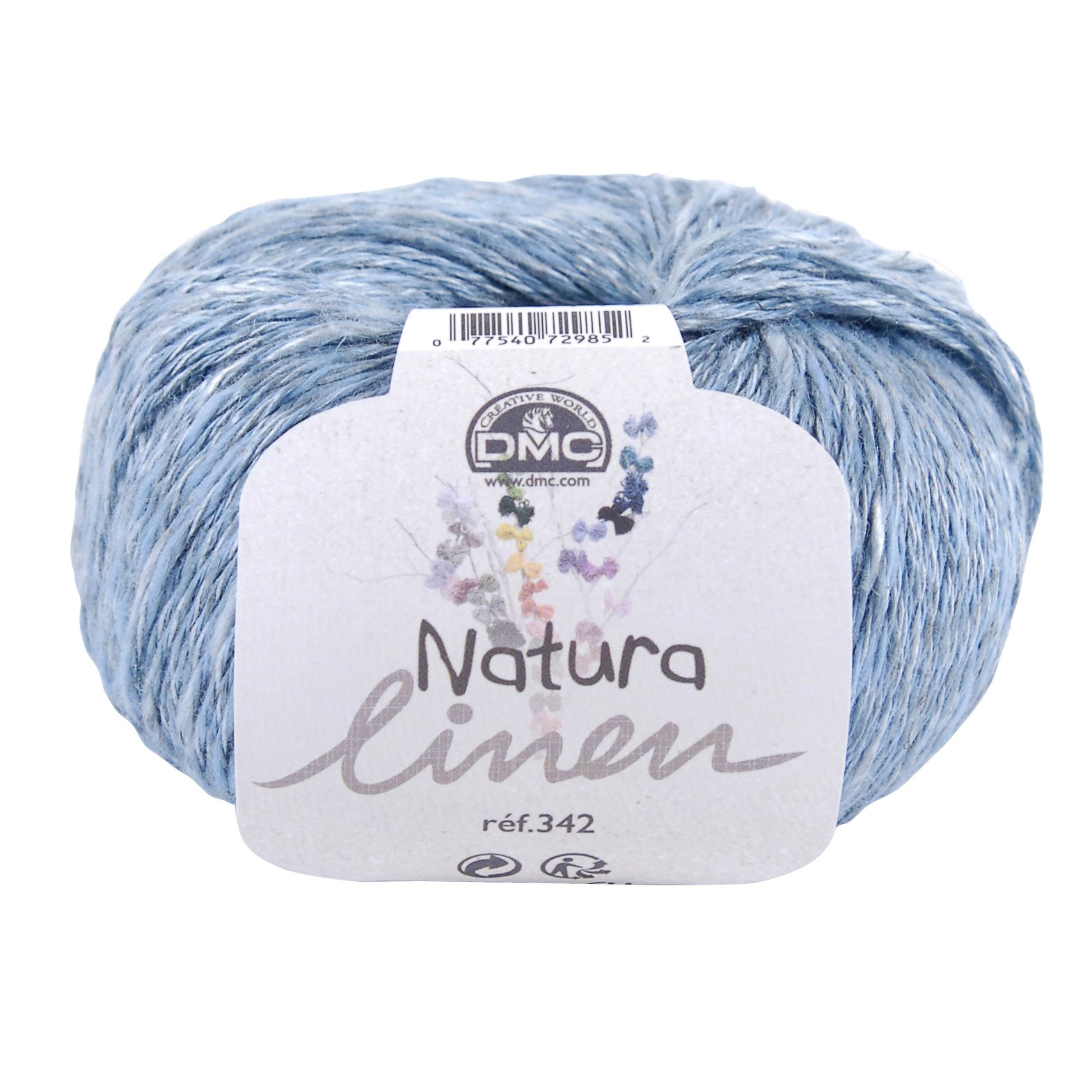DMC Natura LINEN 342 Hilos para Tricot y Ganchillo 50g