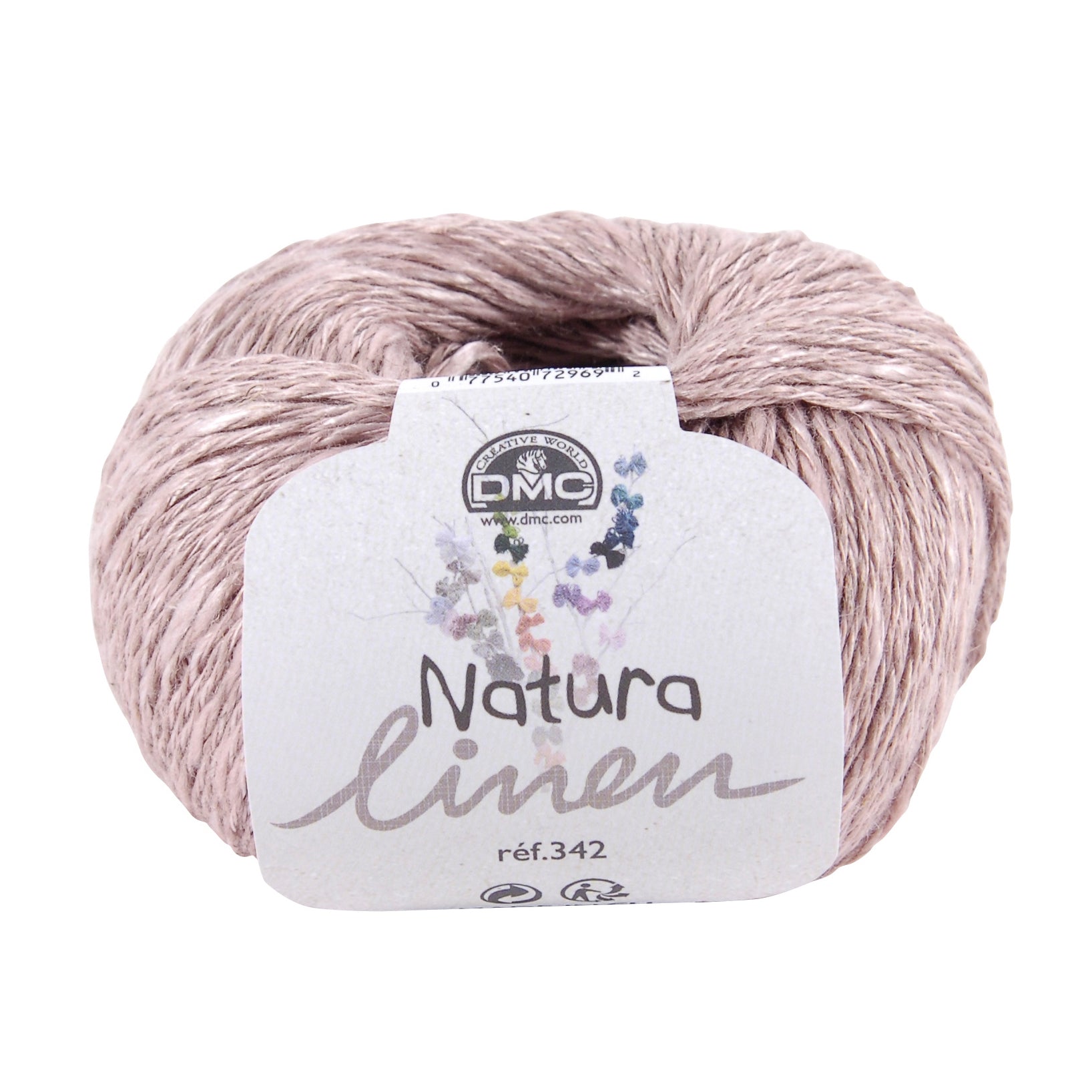 DMC Natura LINEN 342 Hilos para Tricot y Ganchillo 50g