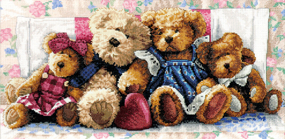 Eine Reihe von Liebe – 35039 Maße – Kreuzstich-Set