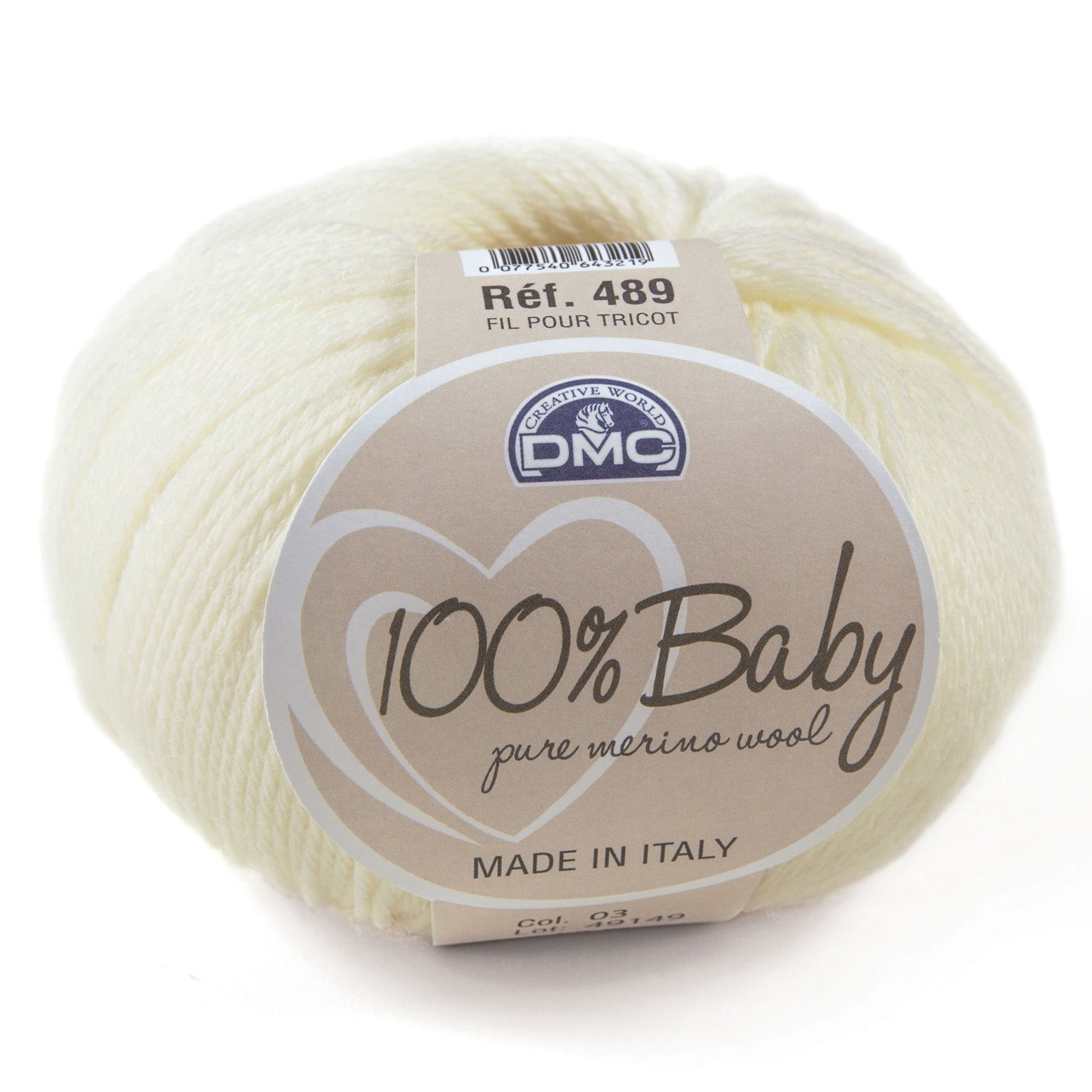DMC 100% Baby Wool - Softness and Warmth in Every Stitch