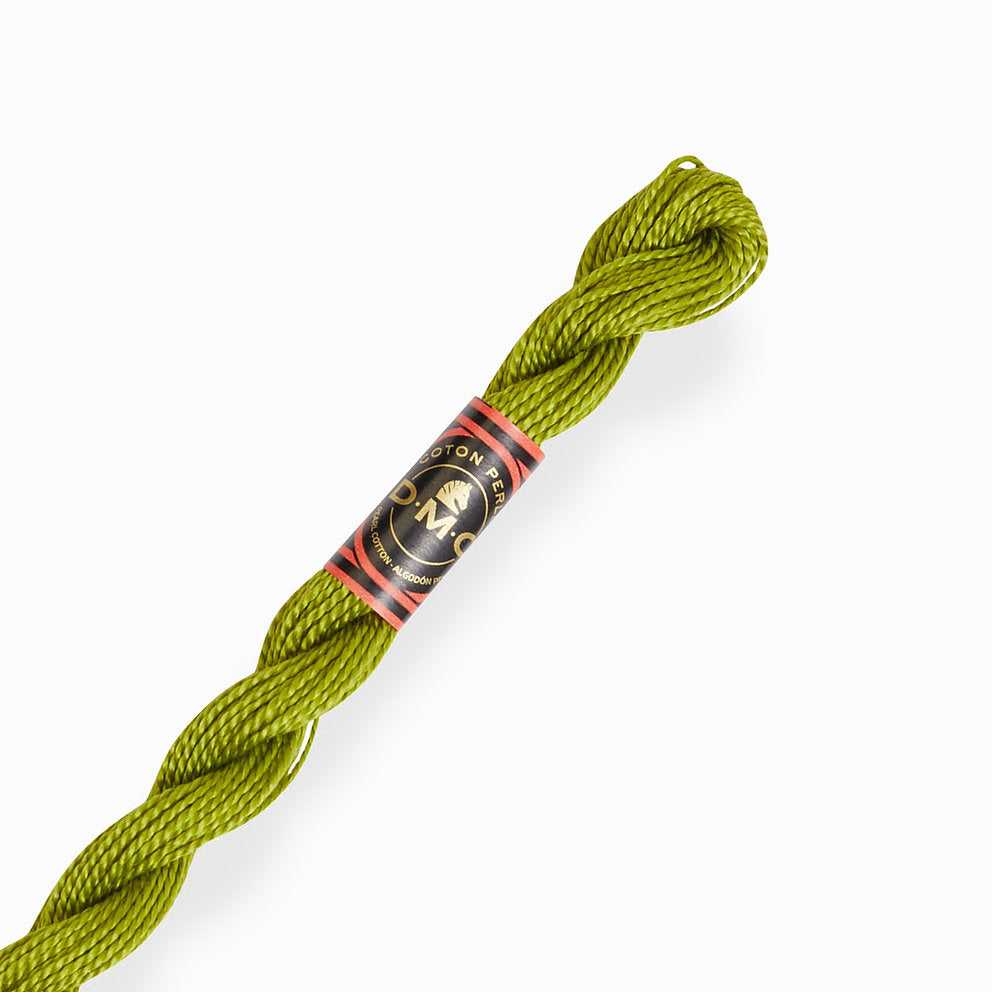 0581 Knäuel aus Perlbaumwolle mittlerer DMC-Stärke 5: Volumen und Relief für Stickereien