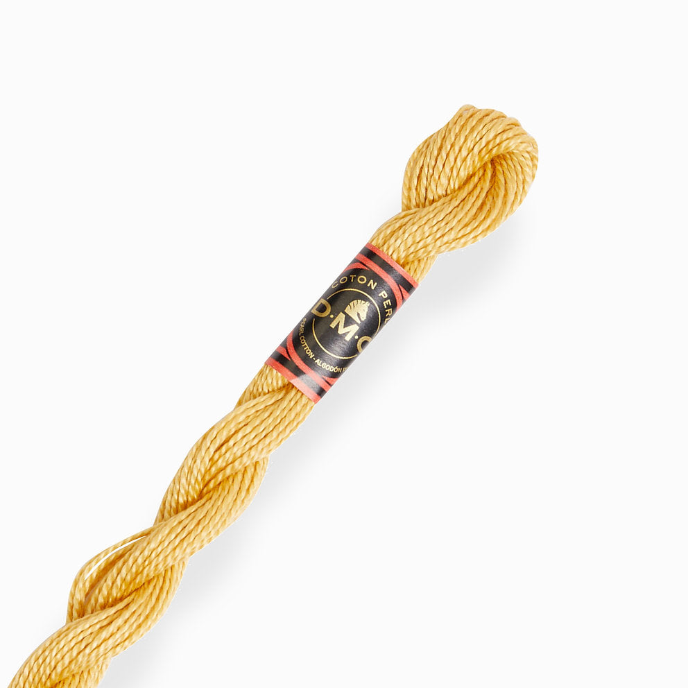 0676 Strang aus Perlbaumwolle, mittlere DMC-Stärke 5: Volumen und Relief für Stickereien