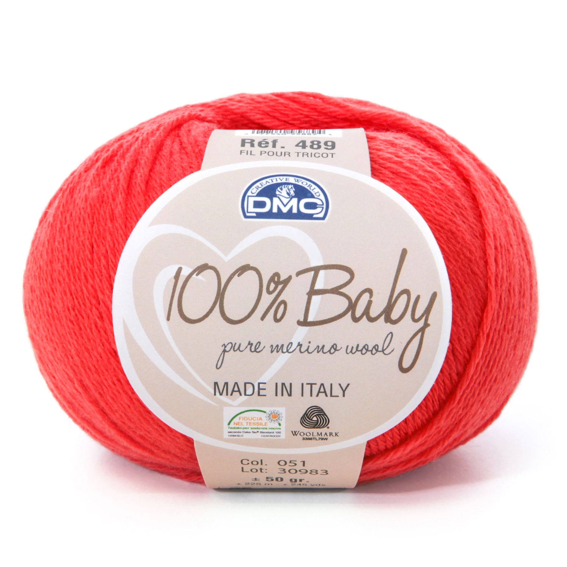 DMC 100% Baby Wool - Softness and Warmth in Every Stitch