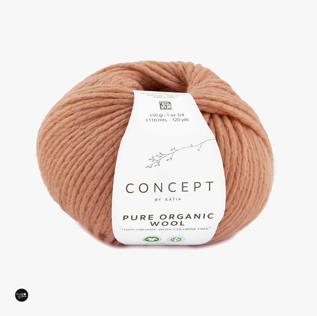 52 Organic Wool PURE ORGANIC WOOL - Katia