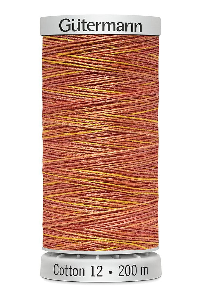 4003 Gütermann Baumwollgarn für Maschinenstickerei – Stärke 12, 200 m