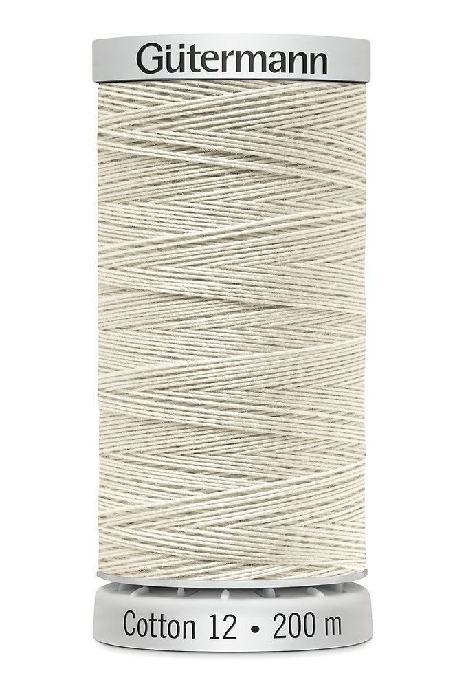 1071 Gütermann Baumwollgarn für Maschinenstickerei – Stärke 12, 200 m