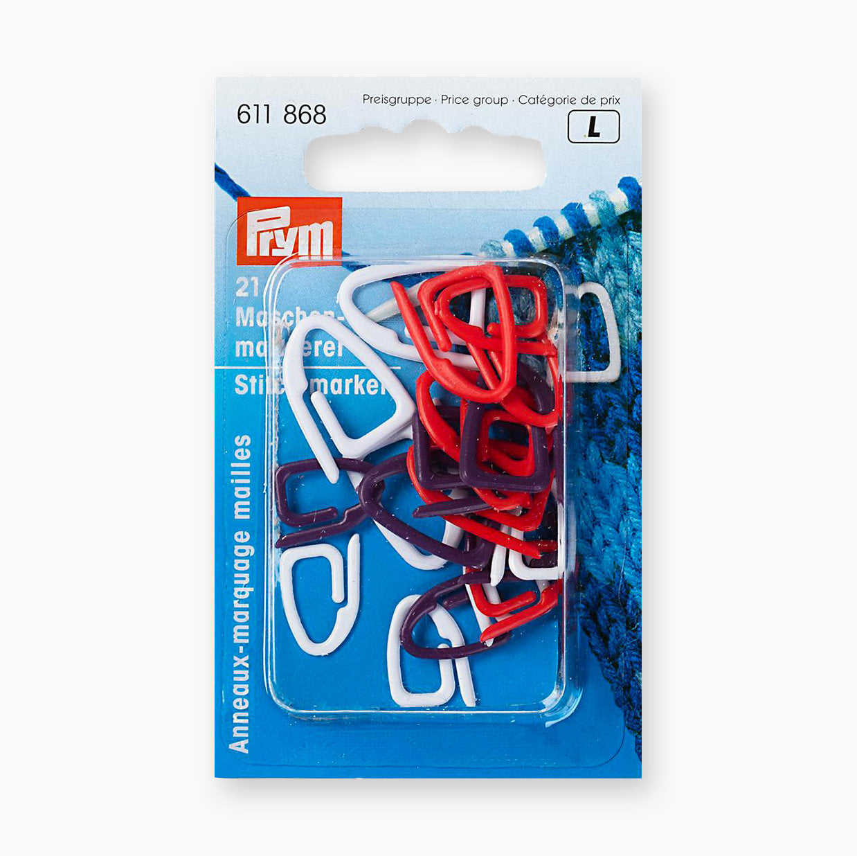 Marcadores de punto surtidos Prym 611868 para labores de punto y ganchillo