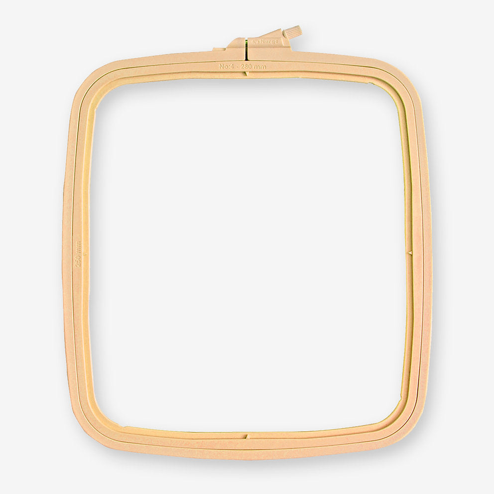 Nurge BEIGE Quadratischer Kunststoffrahmen - 4 Maßnahmen